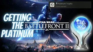 Getting The Platinum Trophy In Star Wars Battlefront 2