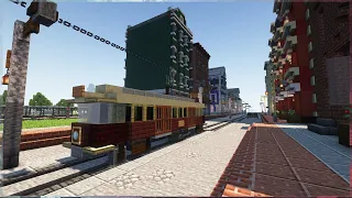 HOW TO CREATE TRAM IN MINECRAFT | Tutorial 25 |