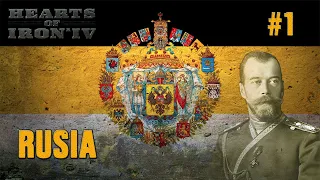 HEARTS OF IRON IV | DLC NO STEP BACK | Rusia #1 "La restauración de los Romanov"