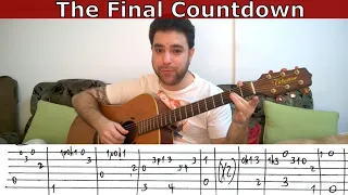 Fingerstyle Tutorial: The Final Countdown (Full) - Guitar Lesson w/ TAB