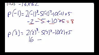 Calc Preview - Intermediate Value Theorem part 1