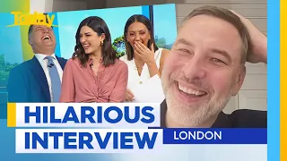 'Naked from the waist down:' Comedian David Walliams has Aussie hosts nervous | Today Show Australia