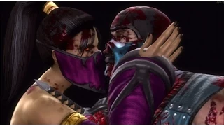 Mortal Kombat 9 - Mileena Arcade Ladder on Hard (No Rounds Lost)