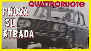 11/1971: LANCIA FULVIA 1.3 SUPERTEST (QUATTRORUOTE, prova su strada)