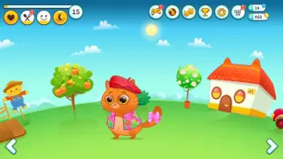 Котик Bubbu #12 – игровой мультик для детей, ухаживаем за котиком! My Virtual cat Bob Bubbu