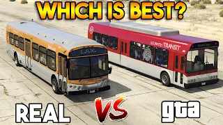 GTA 5 BUS VS REAL BUS (WHICH IS BEST?)