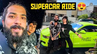 Piyush Aur Sourav Joshi Vlogs Ne Apni Supercar Mustang GT Ki Ride Lehi Li 😍