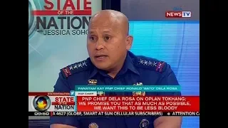 Panayam kay PNP chief Ronald "Bato" dela Rosa
