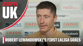 Robert Lewandowski reacts to BIG birthday goals, addresses slow start in first game | ESPN FC