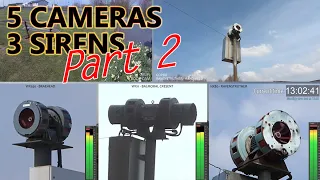 Extremely loud video! - 5 CAMERAS, 3 SIRENS, 1 VISIT (how I did it, Part2)