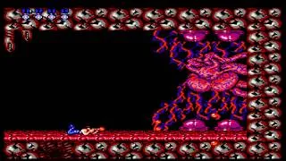 Contra (NES) - Stage 8 - Alien's Lair (Final Boss) + Ending (No Death)