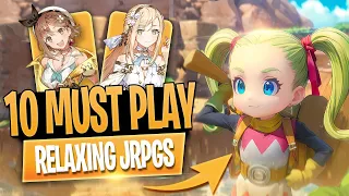 Top 10 Cozy And Relaxing JRPGs In 2024