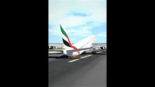 😱A340 Tail Strike, Emirates Flight 407 #Shorts