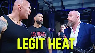 The Rock & Triple H Legit Heat After WrestleMania 40 Press Conference? Power Struggle?