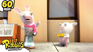 The Rabbids go classy ! | RABBIDS INVASION | 1H New compilation | Cartoon for kids