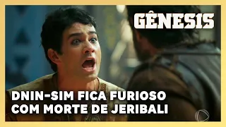 NOVELA GÊNESIS: Dnin-Sim fica furioso por Jeribali ter sido morto injustamente