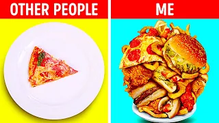 22 FUNNY FACTS ABOUT FOOD LOVERS || Delicious Indian Recipes And Pizza Hacks!