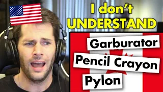 American Reacts to 19 Words Canadians Say Differently