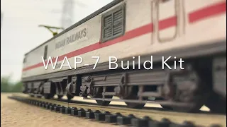 The Pink Engine - Indian Railways WAP-7 Build Kit HO Scale Model