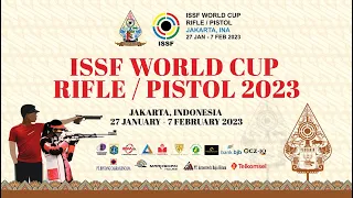 10m Air Pistol Men Finals - 2023 Jakarta (INA) - ISSF World Cup Rifle/Pistol