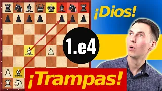 ¡Sólo trampas! 😮 Una en cada jugada, después de 1.e4 | Gambito Danés