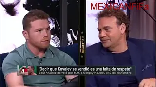 CANELO ALVAREZ CONTRA FAITELSON, LO PONE EN SU LUGAR!!!!