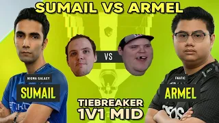 Sumail vs Armel 1v1 Mid Tiebreaker, ESL One Malaysia 2022