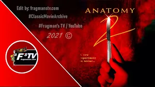 Anatomi 2 (Anatomy 2) 2003 / Korku Gerilim Filmi Fragmanı (German) fragmanstv.com