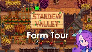 Stardew Valley | Year 6 | 1.5 Farm Tour (100% perfection, aesthetic mods only)