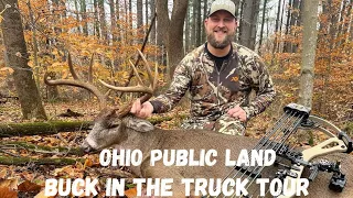 Deer Hunting Public Land: Ohio Buck in the Truck 2023
