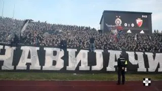 Grobari na 150 derbiju | full report 5 angle | Partizan - Zvezda, 27.02.2016.