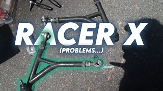 RACER X FRONT LOWER CONTROL ARM AND TIE ROD INSTALL (MISTAKE) | BRZ, FRS, 86