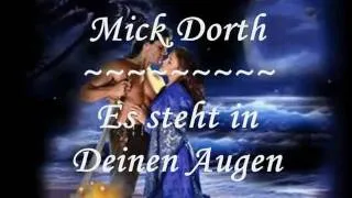 United Angel presents:  "Mick Dorth"  Es steht in Deinen Augen