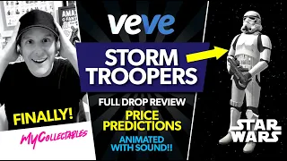 Star Wars STORMTROOPERS Drop on Veve! Animated!! Review and Price Predictions!