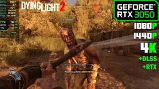 RTX 3050 | Dying Light 2 - 1080p, 1440p, 4K - Low & Optimised Settings