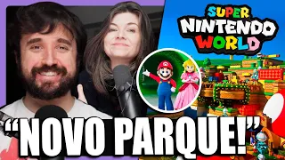 NOVO PARQUE DO MARIO | Super Nintendo World