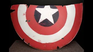 Making Captain America's Shield from a satellite dish