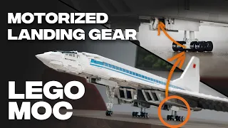 Complex Landing Gear! Tu-144 | LEGO MOC | Concordski