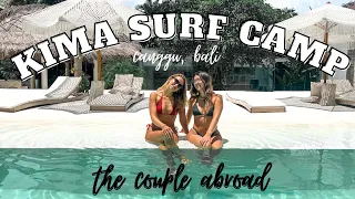 SPEND A WEEK WITH ME AT KIMA SURF CAMP IN CANGGU, BALI | surf school, going out, sunsets, and more!!