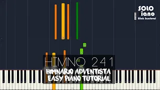 HIMNO 241 - Perdón te ruego, mi Señor y Dios | Easy Piano Tutorial + Partitura