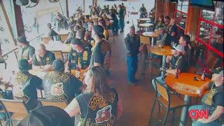 Surveillance video shows Waco biker shooting