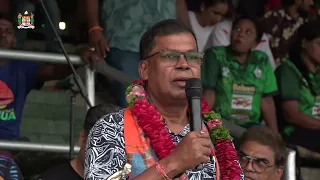 Fiji’s DPM officiates at the closing ceremony of the 2024 Annual Sangam Convention.