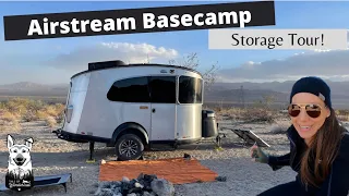 Airstream Basecamp 16x Tour | Storage for RV Living | Sponsored by Waggle