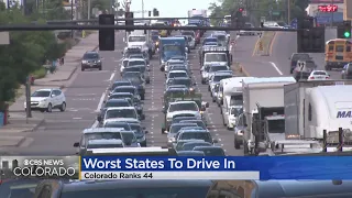 Study Says Colorado Is One Of The Worst States To Drive In