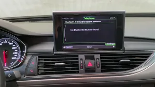 Bluetooth problem Audi MMI 3G (Initialising telephone. Please wait...) Find bluetooth device freeze