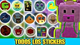 TUTORIAL como CONSEGUIR TODOS los STICKERS en SUPER BEAR ADVENTURE !!