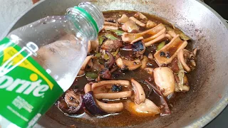 Adobong Pusit with Sprite