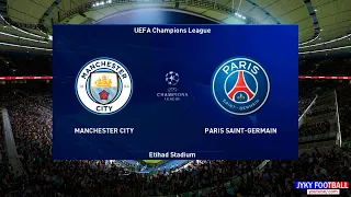 PES 2021 - Manchester City vs PSG UEFA Champions League - efootball Gameplay (PC vs PC)
