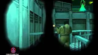 Metal Gear Solid (PC) - Gask Mask first person
