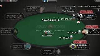 Gustavo Kamei leva dois outs em confronto brasileiro no Sunday Million